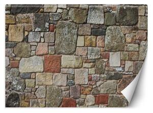 Fototapeta, Dekorativní kamenná zeď Beton - 350x245 cm