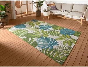 Zeleno-tyrkysový venkovní koberec 165x80 cm Flair - Hanse Home