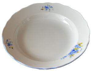Český porcelán Pomněnka Malý mělký talíř 24 cm