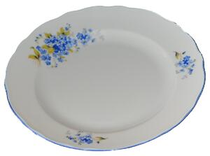 Český porcelán Pomněnka Dezertní talíř 19 cm