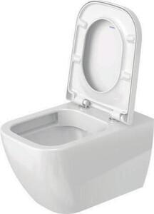Závěsné WC DURAVIT Happy D,2 otevřený splachovací kruh bílá 2222090000