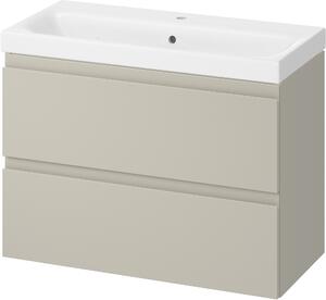 Cersanit Moduo umyvadla se skříňkou 80 cm béžová S801-595