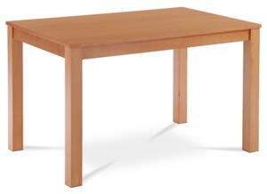 Jídelní stůl Autronic 120x75 cm hnědý Dřevo BT-6957 BUK3