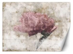 Fototapeta, Abstraktní květiny v pastelových barvách - 100x70 cm