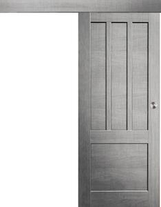 Posuvné interiérové dveře na stěnu vasco doors LISBONA model 2 Průchozí rozměr: 70 x 197 cm