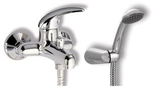 Vanová baterie Novaservis Metalia 55 se sprchovým setem 100 mm chrom 55024.0