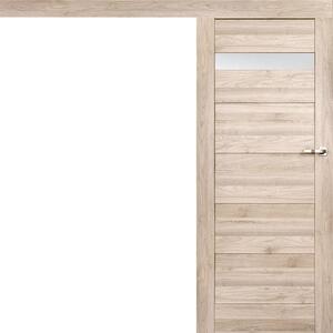 Posuvné interiérové dveře na stěnu vasco doors MALAGA model 2 Průchozí rozměr: 70 x 197 cm
