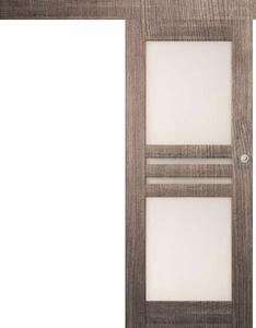 Posuvné interiérové dveře na stěnu vasco doors MADERA model 6 Průchozí rozměr: 70 x 197 cm