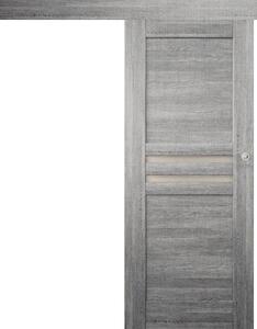 Posuvné interiérové dveře na stěnu vasco doors MADERA model 4 Průchozí rozměr: 70 x 197 cm