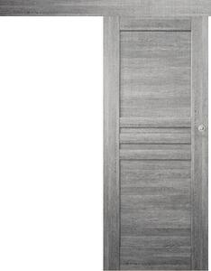 Posuvné interiérové dveře na stěnu vasco doors MADERA plné model 3 Průchozí rozměr: 70 x 197 cm