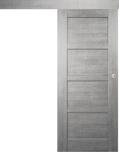 Posuvné interiérové dveře na stěnu vasco doors PORTO plné model 1 Průchozí rozměr: 70 x 197 cm