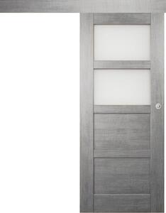 Posuvné interiérové dveře na stěnu vasco doors PORTO model 3 Průchozí rozměr: 70 x 197 cm