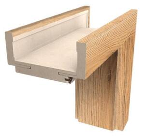 Obložková zárubeň Naturel 60 cm pro tloušťku stěny 8-10 cm levá O1CPLDN60L