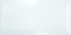 Obklad Ribesalbes Chic Colors blanco bisel 7,5x15 cm lesk CHICC1970