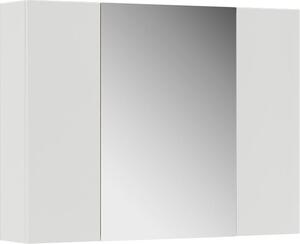 Koupelnová zrcadlová skříňka Vicco Leopold Bílá 80 x 59.2 cm s policemi, Model 56216