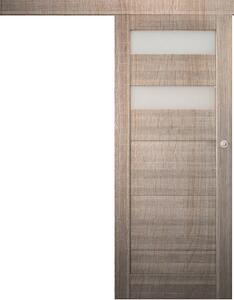 Posuvné interiérové dveře na stěnu vasco doors SANTIAGO model 5 Průchozí rozměr: 70 x 197 cm