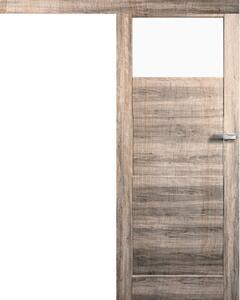 Posuvné interiérové dveře na stěnu vasco doors TEO model 2 Průchozí rozměr: 70 x 197 cm