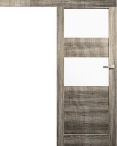 Posuvné interiérové dveře na stěnu vasco doors TEO model 4 Průchozí rozměr: 70 x 197 cm
