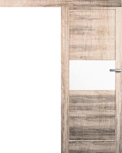 Posuvné interiérové dveře na stěnu vasco doors TEO model 3 Průchozí rozměr: 70 x 197 cm