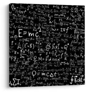 Obraz - Matematika (30x30 cm)