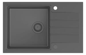 Dřez Quadron PETER111 carbon carbon el HCQP7850BLM_PC