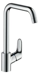 Dřezová baterie Hansgrohe Focus M41 s otočným ramínkem chrom 31820000