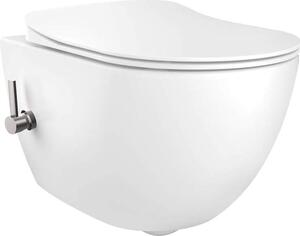 Wc Mísa S Funkcí Bidetu Peonia Zero Závěsná Se Sedátkem, Baterie Cbp_6Wpw