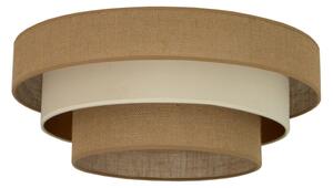 Stropní svítidlo WENTA 1xE27/60W/230V pr. 50 cm juta/béžová
