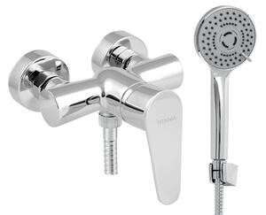 Sprchová baterie Novaservis Titania Fresh Eco se sprchovým setem 100 mm chrom 96065,0E