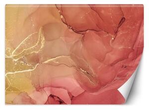 Fototapeta, Abstraktní růžové zlato - 100x70 cm