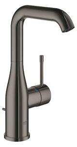 Vysoká umyvadlová baterie GROHE Essence New s otočným raménkem Hard Graphite 32628A01