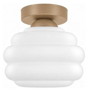 BRILAGI - LED Stropní svítidlo RETRO GLASS 1xE27/60W/230V pr. 20 cm béžová/bílá