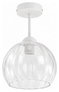 BRILAGI - LED Přisazený lustr RETRO GLASS 1xE27/60W/230V pr. 25 cm bílá/čirá