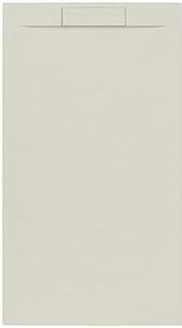 Sprchová vanička obdélníková SAT Fusion 100x80 cm litý mramor Beige SATFU10080BE