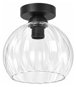 BRILAGI - LED Stropní svítidlo RETRO GLASS 1xE27/60W/230V pr. 25 cm černá/čirá