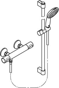Grohe termostatická sprchová baterie Grohtherm 500 34797_1, 1 ks
