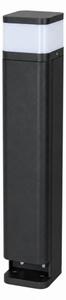 BRILAGI - Venkovní lampa se 2 zásuvkami SCHUKO PILLAR 1xG9/11W/230V IP44 černá