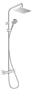 Sprchový systém Hansgrohe Vernis Shape na stěnu s termostatickou baterií chrom 26097000