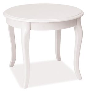 Přístavný stolek RUYOL bílá