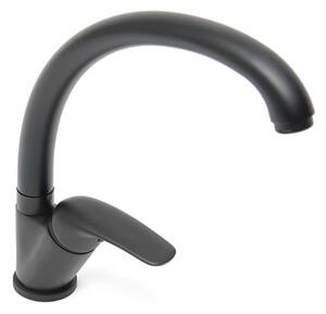 Dřezová baterie S-Line Pro s otočným ramínkem černá matná SIKOBSLPRO281C