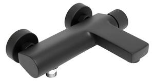 Vanová baterie SAT Evolution bez sprchového setu 150 mm černá matná SATBSEVO222C