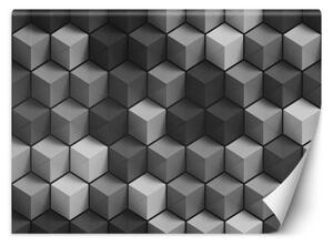 Fototapeta, Abstraktní 3D krychle - 100x70 cm