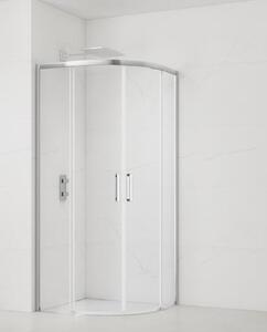 Sprchový kout čtvrtkruh 90x90 cm SAT TEX BB SATTEXSBB90CRT