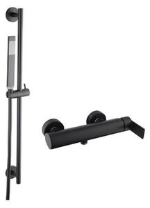 Sprchová baterie SAT B-Way se sprchovým setem 150 mm černá SATBSBW268SET