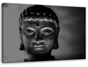 Obraz na plátně, Buddha pozitivní - 100x70 cm