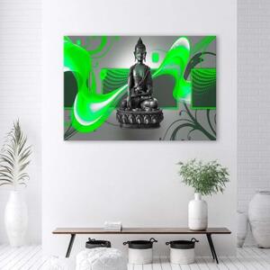 Obraz na plátně, Buddhova abstrakce - 60x40 cm