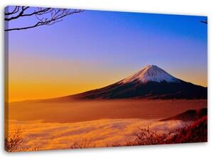 Obraz na plátně, Hora Fuji Japonsko Krajina - 60x40 cm