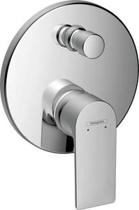 Sprchová a vanová baterie Hansgrohe Rebris E bez podomítkového tělesa chrom 72468000