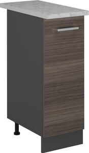 Lékárničková skříňka Vicco R-Line Ušlechtilá šedá 30 cm PD Mramor, Model 54044