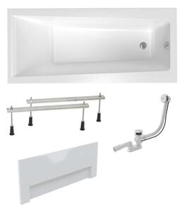 Obdélníková vana Laguna Idea Plus 170x75 cm akrylát levá i pravá SIKOID1700ANPC